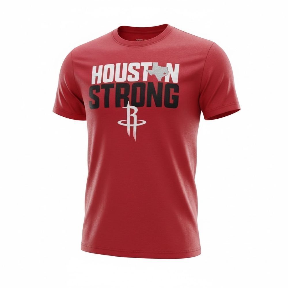 Fanatics Red Houston Strong Tee